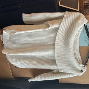 NY & Company white sweater